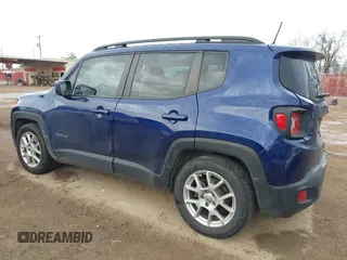 2020 Jeep Renegade Latitude with VIN ZACNJABBXLPM00506, listed as a IAAI auction lot 41180614 with 97,279 mi miles. Bid and sale history available at carsss.com. Image 3.