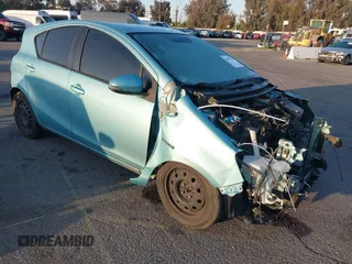 2014 Toyota Prius One with VIN JTDKDTB38E1081501, listed as a IAAI auction lot 41971792 with 96,429 mi miles and . Bid and sale history available at DreamBid. Image 1.