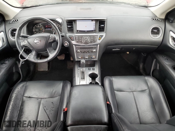 2018 Nissan Pathfinder SL with VIN 5N1DR2MN9JC675625, listed as a Copart auction lot 60612005 with 148,504 mi miles and Salvage title. Bid and sale history available at DreamBid. Image 8.