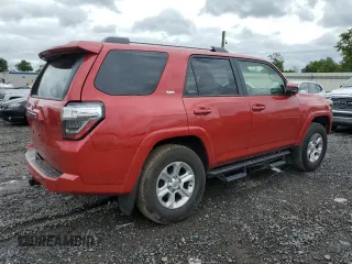 2023 Toyota 4Runner SR5 with VIN JTEMU5JR7P6167782, listed as a Copart auction lot 57796595 with 26,743 mi miles and Salvage title. Bid and sale history available at DreamBid. Image 3.