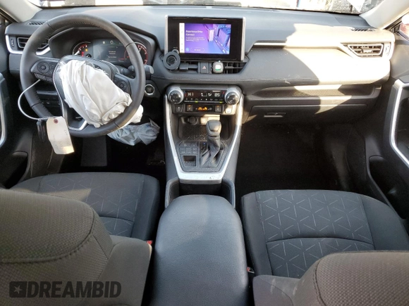 2024 Toyota RAV4 XLE with VIN 2T3P1RFV0RC449191, listed as a Copart auction lot 47747415 with 20,185 mi miles and Salvage Title. Bid and sale history available at DreamBid. Image 8.