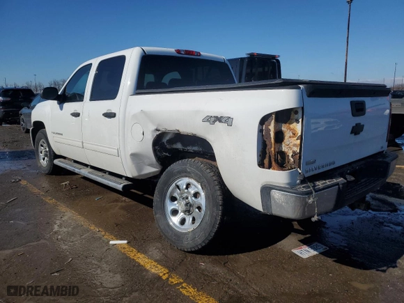2011 Chevrolet Silverado 1500 LS with VIN 3GCPKREA8BG295040, listed as a Copart auction lot 46916275 with 127,355 mi miles and Salvage Title. Bid and sale history available at carsss.com. Image 2.