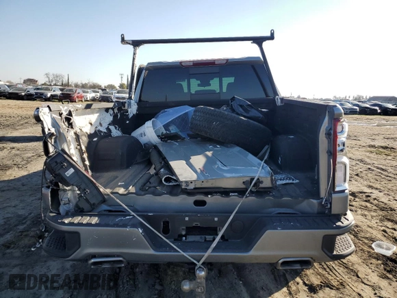 2023 Chevrolet Silverado 1500 with VIN 3GCUDEEL9PG218238, listed as a Copart auction lot 47062895 with 41,287 mi miles and Salvage Title. Bid and sale history available at DreamBid. Image 6.