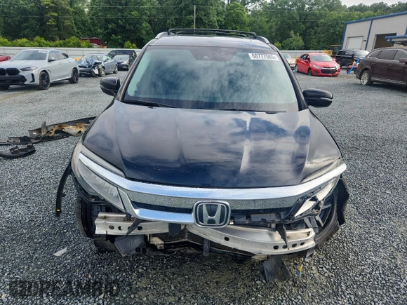 2019 Honda Pilot Elite with VIN 5FNYF6H05KB071031, listed as a Copart auction lot 60777585 with 96,155 mi miles and Salvage title. Bid and sale history available at DreamBid. Image 5.