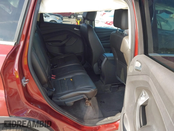 2014 Ford Escape Titanium with VIN 1FMCU0JX7EUB96463, listed as a IAAI auction lot 41935190 with 67,098 mi miles. Bid and sale history available at carsss.com. Image 8.