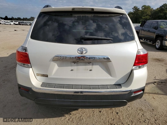 2013 Toyota Highlander with VIN 5TDZK3EH6DS111902, listed as a Copart auction lot 72780103 with 159,255 mi miles and Salvage Title. Bid and sale history available at carsss.com. Image 6.
