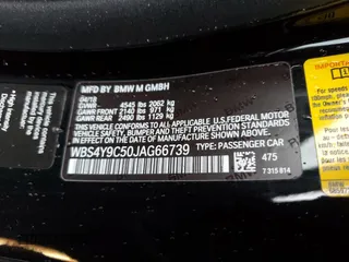 2018 BMW M4 with VIN WBS4Y9C50JAG66739, listed as a Copart auction lot 63795104 with 19,388 mi miles and Salvage Title. Bid and sale history available at carsss.com. Image 12.
