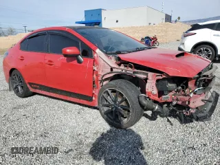 2018 Subaru WRX Premium with VIN JF1VA1C6XJ8823116, listed as a Copart auction lot 43557805 with 99,123 mi miles and Salvage Title. Bid and sale history available at carsss.com. Image 4.