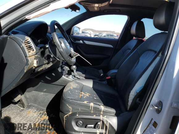 2017 Audi Q3 Premium with VIN WA1ECCFSXHR003528, listed as a Copart auction lot 49748425 with 91,161 mi miles and Salvage Title. Bid and sale history available at carsss.com. Image 7.