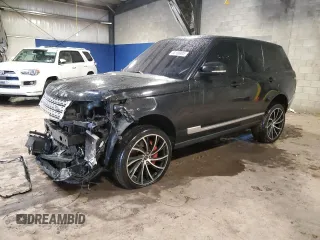 2015 Land Rover Range Rover Supercharged z VIN SALGS2TF5FA225742, wystawiony jako Copart lot #58166805 z przebiegiem 102 628 mil mil oraz Szkoda całkowita • Salvage title. Historia ofert i sprzedaży dostępna na DreamBid. Obrazek 1.
