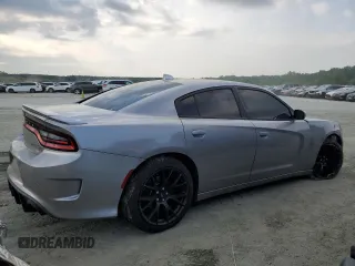 2018 Dodge Charger R/T with VIN 2C3CDXCT6JH234550, listed as a Copart auction lot 57175385 with 68,364 mi miles and Salvage title. Bid and sale history available at DreamBid. Image 3.