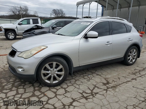 2008 Infiniti EX Journey with VIN JNKAJ09F68M359722, listed as a Copart auction lot 86843884 with 195,903 mi miles and Salvage Title. Bid and sale history available at DreamBid. Image 1.