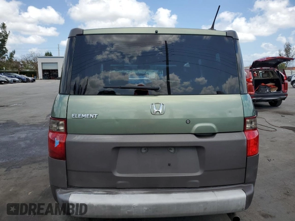 2005 Honda Element EX with VIN 5J6YH18675L007893, listed as a Copart auction lot 54491435 with 139,292 mi miles and Clean Title. Bid and sale history available at DreamBid. Image 6.