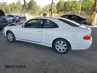 2001 Mercedes-Benz CLK 320/430 with VIN WDBLJ65G21F185247, listed as a Copart auction lot 72795604 with 28,461 mi miles and Salvage Title. Bid and sale history available at DreamBid. Image 2.
