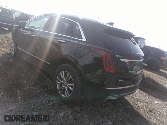 2022 Cadillac XT5 AWD Premium Luxury with VIN 1GYKNDR4XNZ164098, listed as a IAAI auction lot 41822372 with 32,644 mi miles and . Bid and sale history available at DreamBid. Image 3.