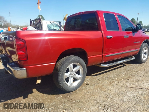 2007 Dodge 1500 ST with VIN 1D7HA18P77S187605, listed as a IAAI auction lot 41805478 with 156,414 mi miles and . Bid and sale history available at DreamBid. Image 4.