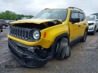 2018 Jeep Renegade Upland с VIN ZACCJBAB7JPG97099, выставлен на аукционе IAAI как лот 42214521 с пробегом 102 520 миль миль и . История ставок и продаж доступна на DreamBid. Изображение 6.