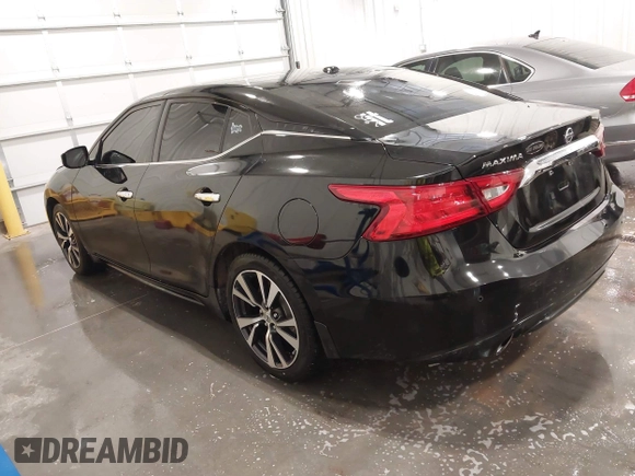 2016 Nissan Maxima SV with VIN 1N4AA6AP7GC437668, listed as a IAAI auction lot 41866666 with 118,582 mi miles and . Bid and sale history available at DreamBid. Image 3.