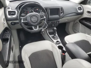 2019 Jeep Compass Latitude with VIN 3C4NJCBB1KT636757, listed as a Copart auction lot 56056115 with 81,847 mi miles and Salvage title. Bid and sale history available at DreamBid. Image 8.