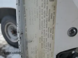 1994 GMC Sierra 3500 z VIN 1GTGC34K0RE552892, wystawiony jako Copart lot #45672255 z przebiegiem 379 943 mil mil oraz Szkoda całkowita • Salvage title. Historia ofert i sprzedaży dostępna na DreamBid. Obrazek 12.