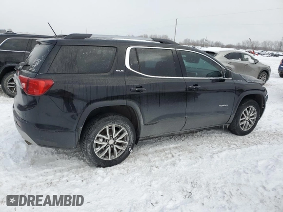 2019 GMC Acadia SLE with VIN 1GKKNSLA5KZ280852, listed as a Copart auction lot 44941065 with 107,208 mi miles and Clean Title. Bid and sale history available at DreamBid. Image 3.