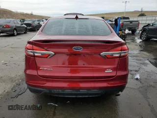 2019 Ford Fusion SE with VIN 3FA6P0HD7KR162259, listed as a Copart auction lot 49509425 with 98,429 mi miles and Salvage Title. Bid and sale history available at DreamBid. Image 6.