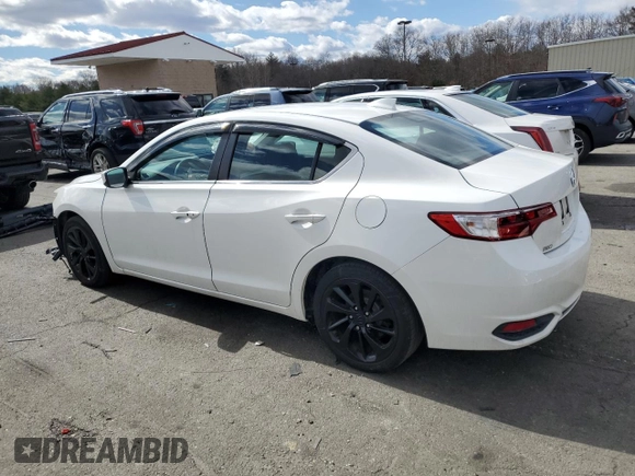 2018 Acura ILX with VIN 19UDE2F30JA002036, listed as a Copart auction lot 46244065 with 76,610 mi miles and Salvage title. Bid and sale history available at DreamBid. Image 2.