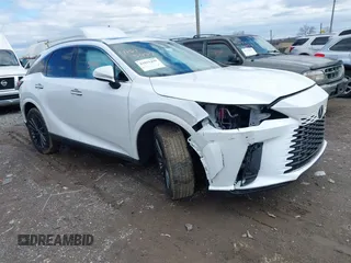 2024 Lexus RX 350 with VIN 2T2BAMCA3RC079065, listed as a IAAI auction lot 41815499 with 3,961 mi miles and . Bid and sale history available at DreamBid. Image 1.