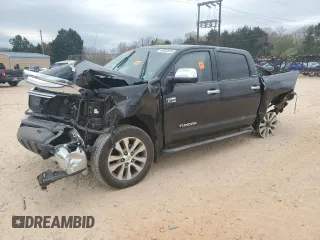 2017 Toyota Tundra 4WD Limited with VIN 5TFHW5F10HX606254, listed as a Copart auction lot 49882695 with 0 mi miles and Salvage Title. Bid and sale history available at carsss.com. Image 1.