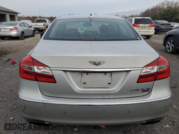 2012 Hyundai Genesis 5.0L R-Spec with VIN KMHGC4DH4CU187894, listed as a Copart auction lot 80225164 with 184,466 mi miles and Salvage Title. Bid and sale history available at carsss.com. Image 6.