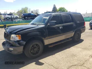 2003 Ford Expedition Special Service z VIN 1FMFU16L83LC58206, wystawiony jako Copart lot #57591205 z przebiegiem 184 133 mil mil oraz Szkoda całkowita • Salvage title. Historia ofert i sprzedaży dostępna na DreamBid. Obrazek 1.