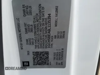2020 Chevrolet Colorado 2WD Work Truck z VIN 1GCHSBEA6L1135394, wystawiony jako Copart lot #52095605 z przebiegiem 136 448 mil mil oraz Szkoda całkowita • Salvage title. Historia ofert i sprzedaży dostępna na DreamBid. Obrazek 12.