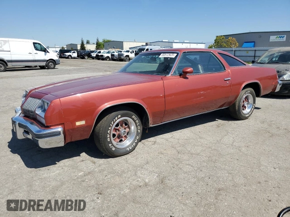 1976 Oldsmobile Cutlass with VIN 3G37R6R102438, listed as a Copart auction lot 50572925 with 13,592 mi miles and Clean Title. Bid and sale history available at DreamBid. Image 1.
