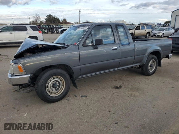1991 Toyota 2WD Pickups DX with VIN JT4RN93P4M5032495, listed as a Copart auction lot 81190894 with 201,614 mi miles and Salvage Title. Bid and sale history available at carsss.com. Image 1.