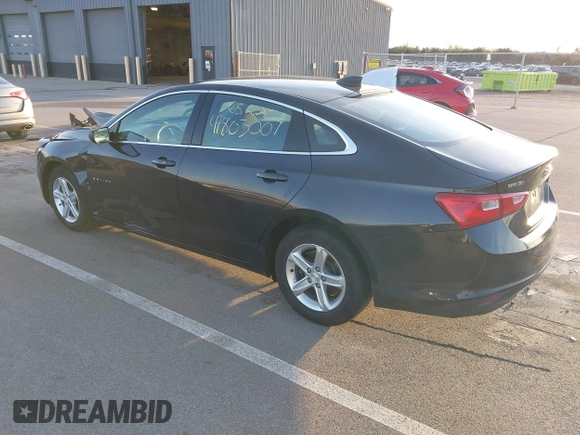 2022 Chevrolet Malibu LS with VIN 1G1ZB5ST6NF209407, listed as a IAAI auction lot 41803007 with 65,602 mi miles and . Bid and sale history available at DreamBid. Image 3.