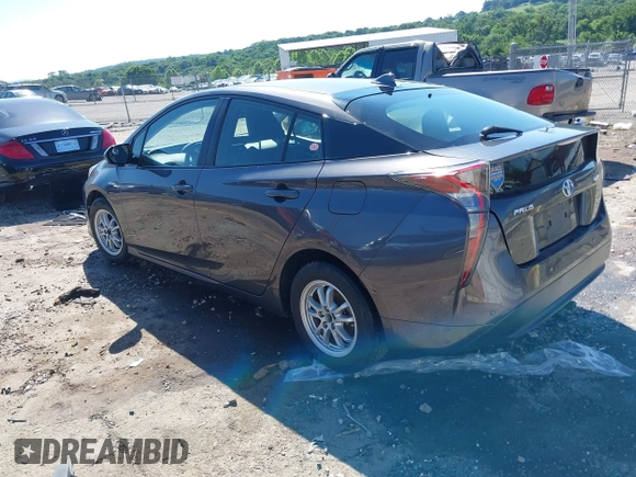 2017 Toyota Prius Two z VIN JTDKARFU8H3539934, wystawiony jako IAAI lot #42295188 z przebiegiem 92 157 mil mil oraz . Historia ofert i sprzedaży dostępna na DreamBid. Obrazek 3.