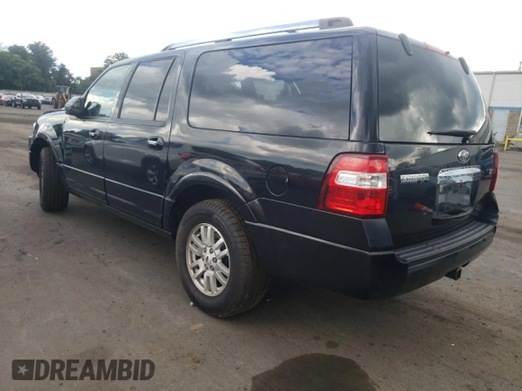 2014 Ford Expedition Max Limited with VIN 1FMJK2A5XEEF00113, listed as a Copart auction lot 63758265 with 134,372 mi miles and Salvage title. Bid and sale history available at DreamBid. Image 2.