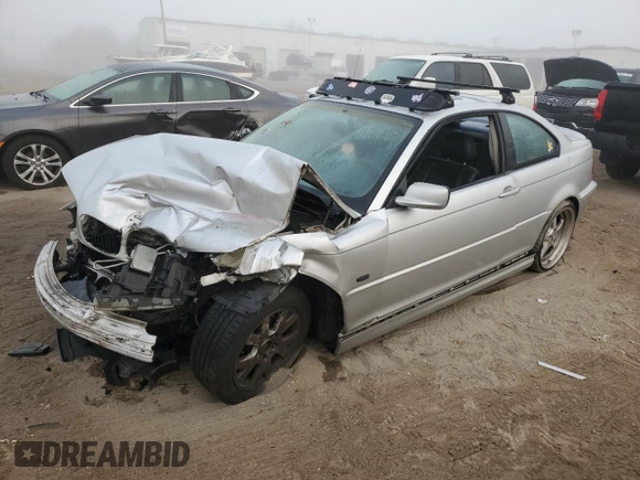 2000 BMW 3 Series 323Ci with VIN WBABM3346YJN65398, listed as a Copart auction lot 84015384 with Not Provided miles and Non Repairable. Bid and sale history available at DreamBid. Image 1.