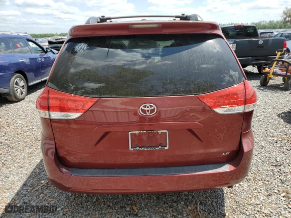 2011 Toyota Sienna LE AAS with VIN 5TDKK3DCXBS031720, listed as a Copart auction lot 50890335 with 171,707 mi miles and Non Repairable. Bid and sale history available at carsss.com. Image 6.