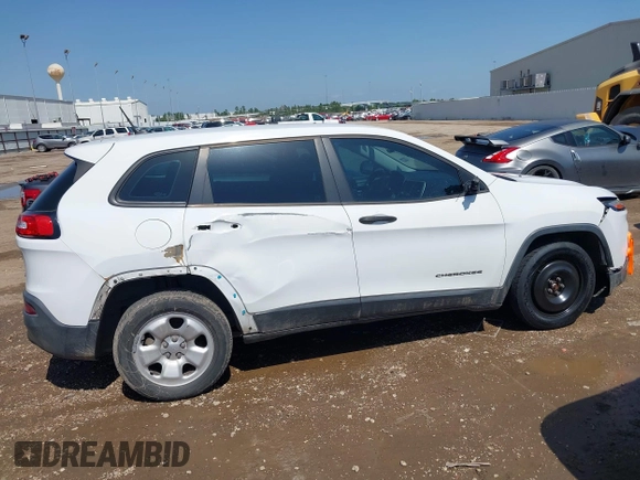 2015 Jeep Cherokee Sport z VIN 1C4PJLAB4FW535853, wystawiony jako IAAI lot #42209978 z przebiegiem 155 336 mil mil oraz . Historia ofert i sprzedaży dostępna na DreamBid. Obrazek 13.