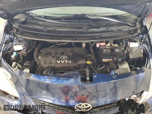 2008 Toyota Yaris with VIN JTDBT903081226785, listed as a Copart auction lot 54944245 with 111,133 mi miles and Salvage Title. Bid and sale history available at DreamBid. Image 11.