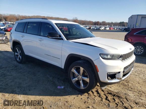 2021 Jeep Grand Cherokee Limited z VIN 1C4RJJBG0M8151870, wystawiony jako Copart lot #85666294 z przebiegiem 58 612 mil mil oraz Szkoda całkowita • Salvage title. Historia ofert i sprzedaży dostępna na DreamBid. Obrazek 4.