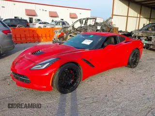 2016 Chevrolet Corvette 2LT with VIN 1G1YD2D7XG5121893, listed as a IAAI auction lot 41079900 with 68,781 mi miles. Bid and sale history available at carsss.com. Image 2.