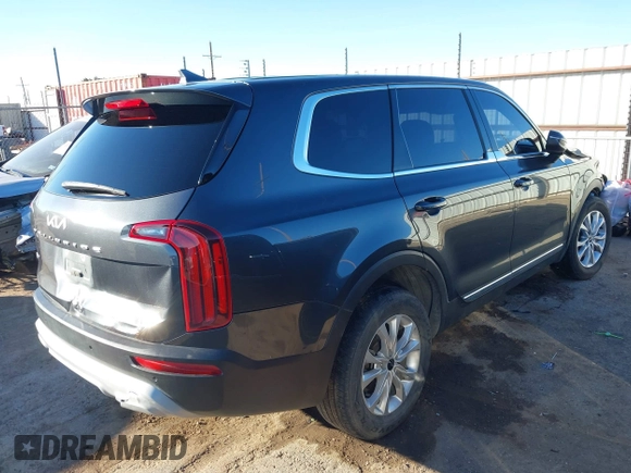 2022 Kia Telluride LX z VIN 5XYP2DHC9NG214968, wystawiony jako IAAI lot #41329588 z przebiegiem 59 141 mil mil oraz . Historia ofert i sprzedaży dostępna na DreamBid. Obrazek 4.