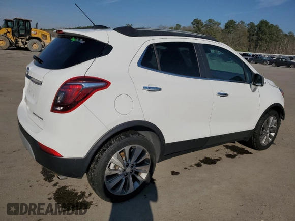 2018 Buick Encore Preferred with VIN KL4CJASB6JB668884, listed as a Copart auction lot 46439025 with 59,406 mi miles and Salvage Title. Bid and sale history available at DreamBid. Image 3.