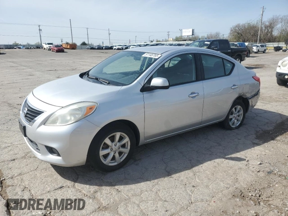 2012 Nissan Versa SL with VIN 3N1CN7APXCL817098, listed as a Copart auction lot 51146765 with 146,033 mi miles and Salvage Title. Bid and sale history available at carsss.com. Image 1.