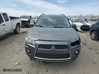 2011 Mitsubishi Outlander SE with VIN JA4AS3AW8BU016892, listed as a Copart auction lot 48128394 with 166,252 mi miles and Salvage Title. Bid and sale history available at carsss.com. Image 5.