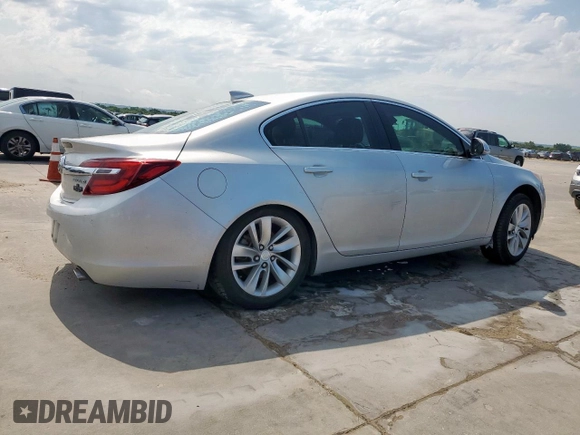 2016 Buick Regal with VIN 2G4GK5EX1G9151050, listed as a Copart auction lot 58022785 with 99,216 mi miles and Salvage title. Bid and sale history available at DreamBid. Image 3.