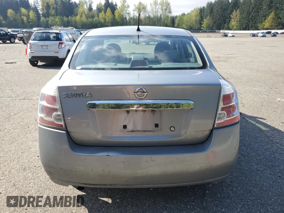 2010 Nissan Sentra S with VIN 3N1AB6AP2AL695652, listed as a Copart auction lot 53316735 with 97,411 mi miles and Salvage Title. Bid and sale history available at carsss.com. Image 6.
