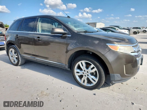2011 Ford Edge Limited with VIN 2FMDK3KC5BBA96676, listed as a Copart auction lot 64251705 with 168,757 mi miles and Clean title. Bid and sale history available at DreamBid. Image 4.